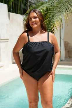 Inknown Swim Azalea One Piece - Black on Black