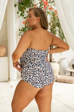 Inknown Swim Azalea One Piece - Safari Leopard