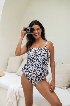 Inknown Swim Azalea One Piece - Safari Leopard