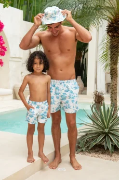 Kids Inknown Swim Daisy Swim Hat - Toile De Jouy