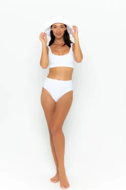 Inknown Swim Ginger Bikini Bottom - Fresh White