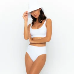 Inknown Swim Ginger Bikini Bottom - Fresh White