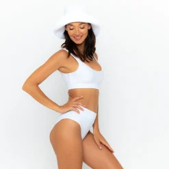 Inknown Swim Ginger Bikini Bottom - Fresh White