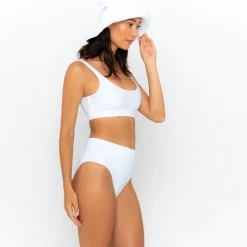 Inknown Swim Ginger Bikini Bottom - Fresh White