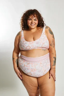 Inknown Swim Ginger Bikini Bottom Curve - Desert Bloom