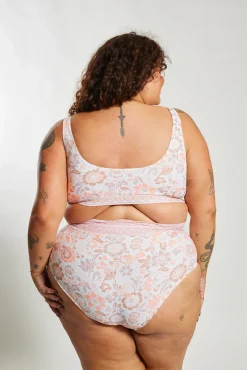 Inknown Swim Ginger Bikini Bottom Curve - Desert Bloom