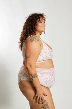 Inknown Swim Ginger Bikini Bottom Curve - Desert Bloom