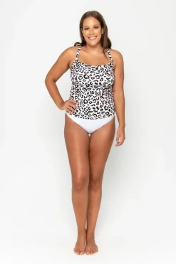 Inknown Swim Giselle Tankini Top - Safari Leopard