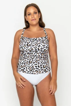 Inknown Swim Giselle Tankini Top - Safari Leopard