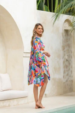 Inknown Swim Giulia Kimono/Kaftan - Fruity Seabed