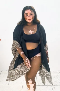 Inknown Swim Giulia Kimono/Kaftan - Luxe Leopard