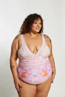 Inknown Swim Gwen One Piece Curve - Desert Bloom