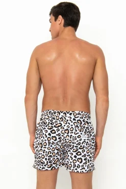 Inknown Swim Hank Board Shorts - Safari Leopard