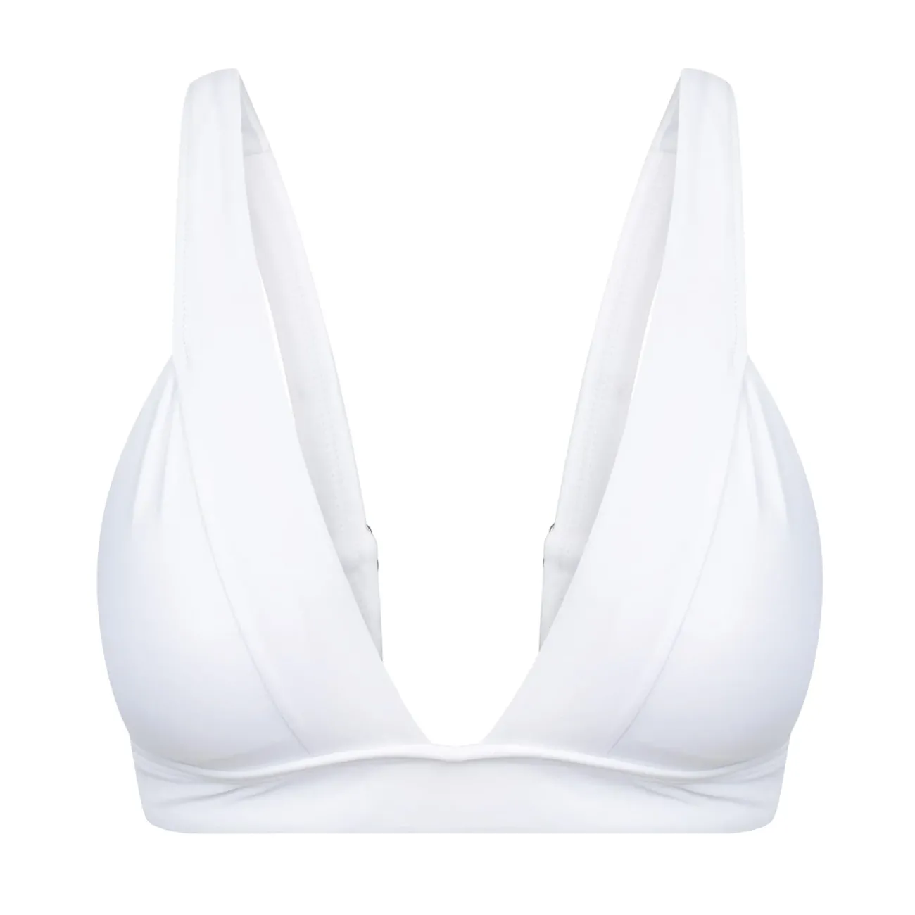 Inknown Swim Lola Triangle Top - Fresh White