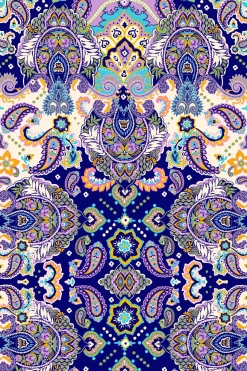 Inknown Swim Lola Triangle Top - Peacock Swirls