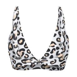 Inknown Swim Lola Triangle Top - Safari Leopard