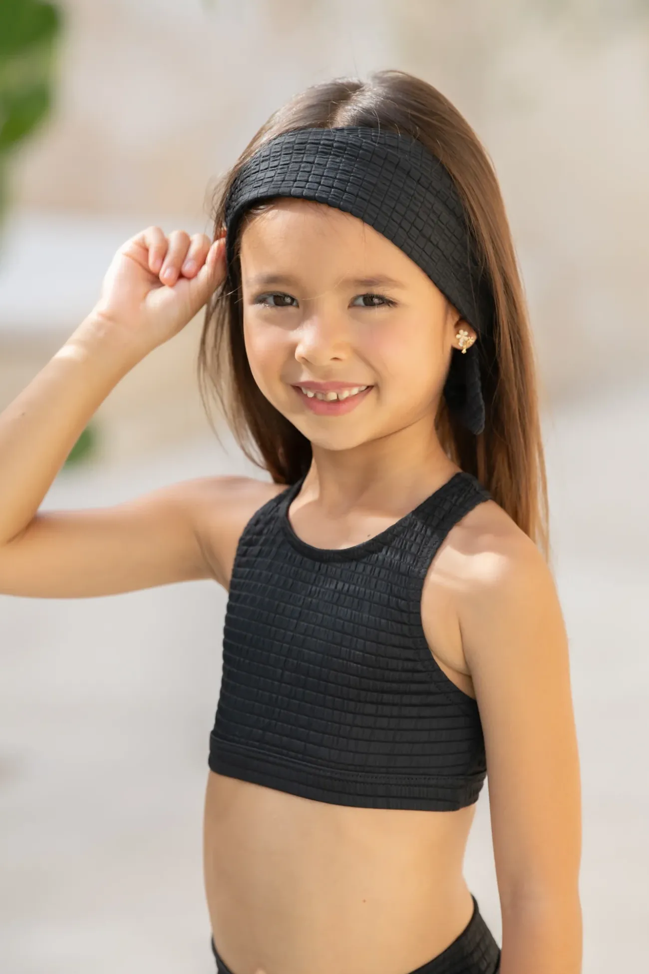 Kids Inknown Swim Mini Carmen Accessory - Black Runch