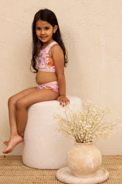 Kids Inknown Swim Mini Gia Bikini Set - Desert Bloom