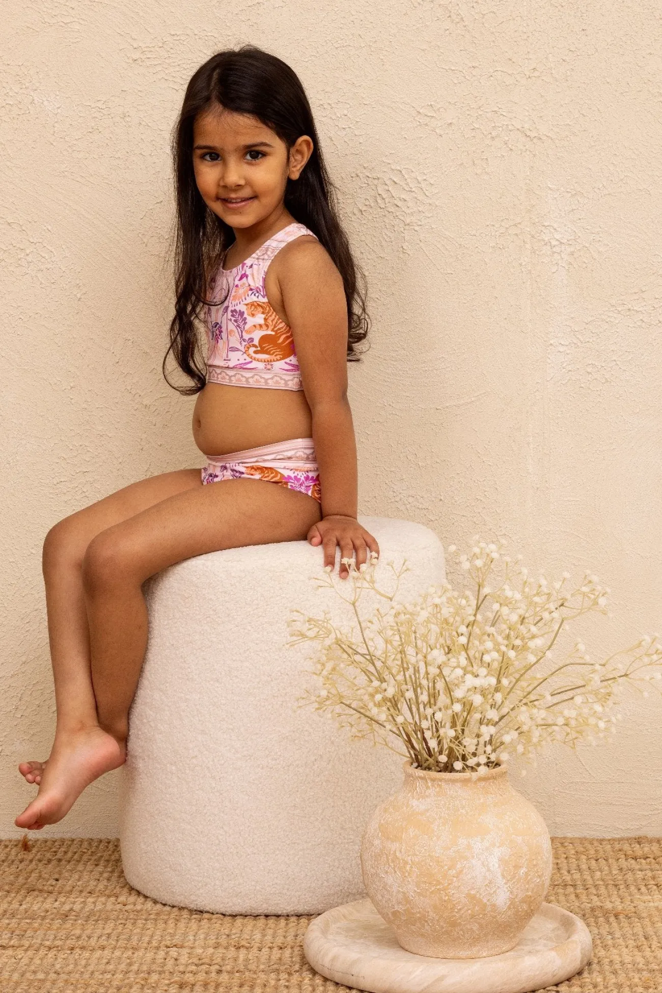 Kids Inknown Swim Mini Gia Bikini Set - Desert Bloom