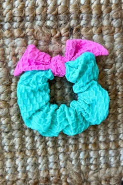 Kids Inknown Swim Mini Mimi Scrunchie - Iced Aqua