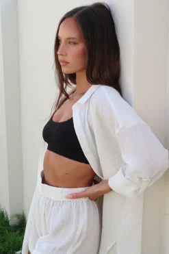 Inknown Swim Nadia Shorts - Fresh White