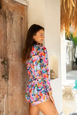 Inknown Swim Oceana Playsuit - Fruity Seabed
