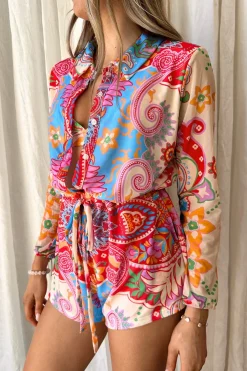 Inknown Swim Oceana Playsuit - Infamous Carnival