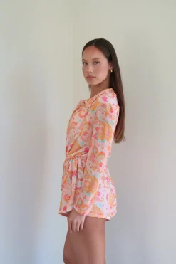 Inknown Swim Oceana Playsuit - Paisley Passion