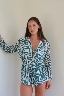 Inknown Swim Oceana Playsuit -