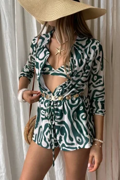 Inknown Swim Oceana Playsuit -