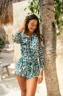 Inknown Swim Oceana Playsuit -