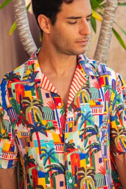 Inknown Swim Pat Shirt - Havana Day