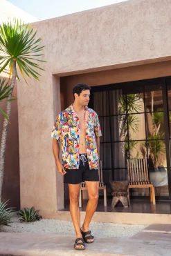 Inknown Swim Pat Shirt - Havana Day