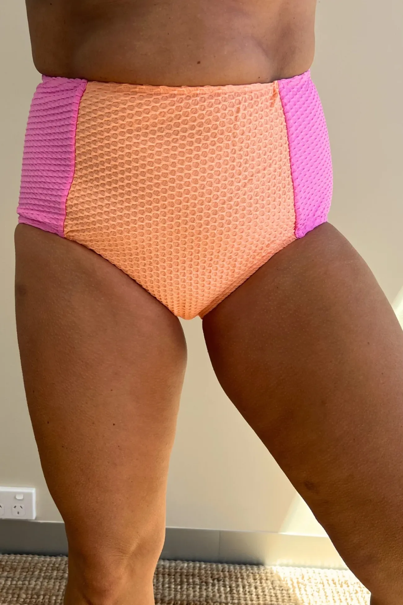 Inknown Swim Penelope Bikini Bottom - Orange Sherbet