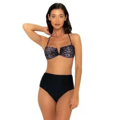 Inknown Swim Sadie Bikini Bottom - Black on Black