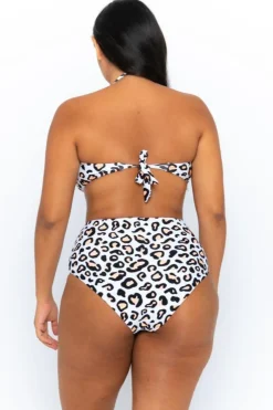 Inknown Swim Sadie Bikini Bottom - Safari Leopard
