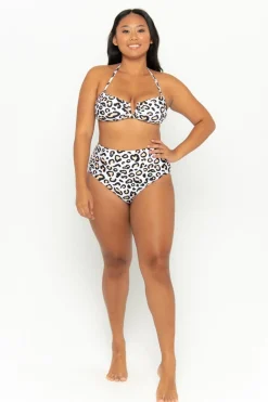 Inknown Swim Sadie Bikini Bottom - Safari Leopard