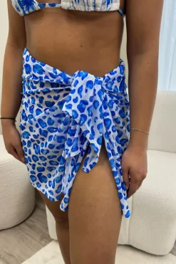 Inknown Swim Sara Sarong - Blue Jungle