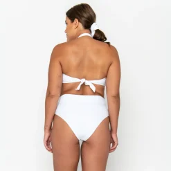 Inknown Swim Scarlett Bandeau Top - Fresh White