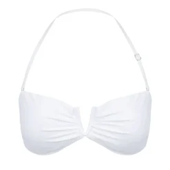 Inknown Swim Scarlett Bandeau Top - Fresh White